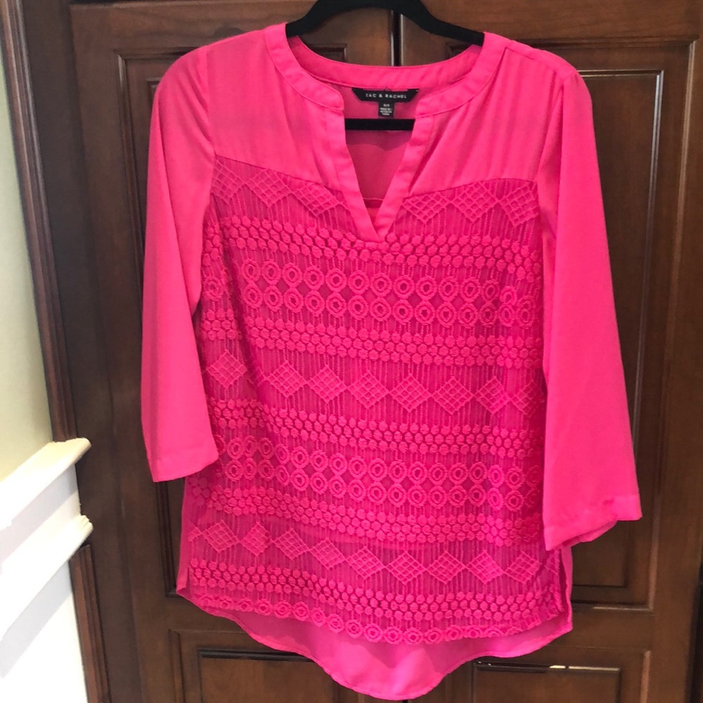 🔥Hot pink tunic top